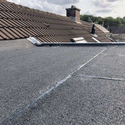 Nieuw plat dak gelegd in Bloemendaal Nieuw plat dak gelegd in Bloemendaal